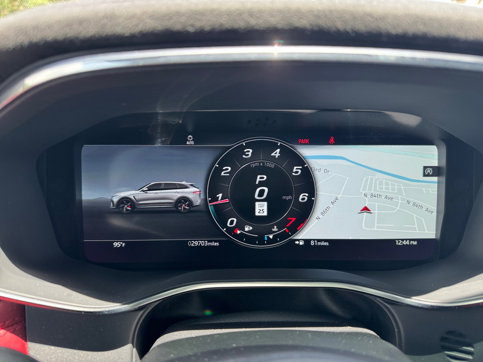 Used 2021 Jaguar F-PACE SVR AWD/4WD image 10