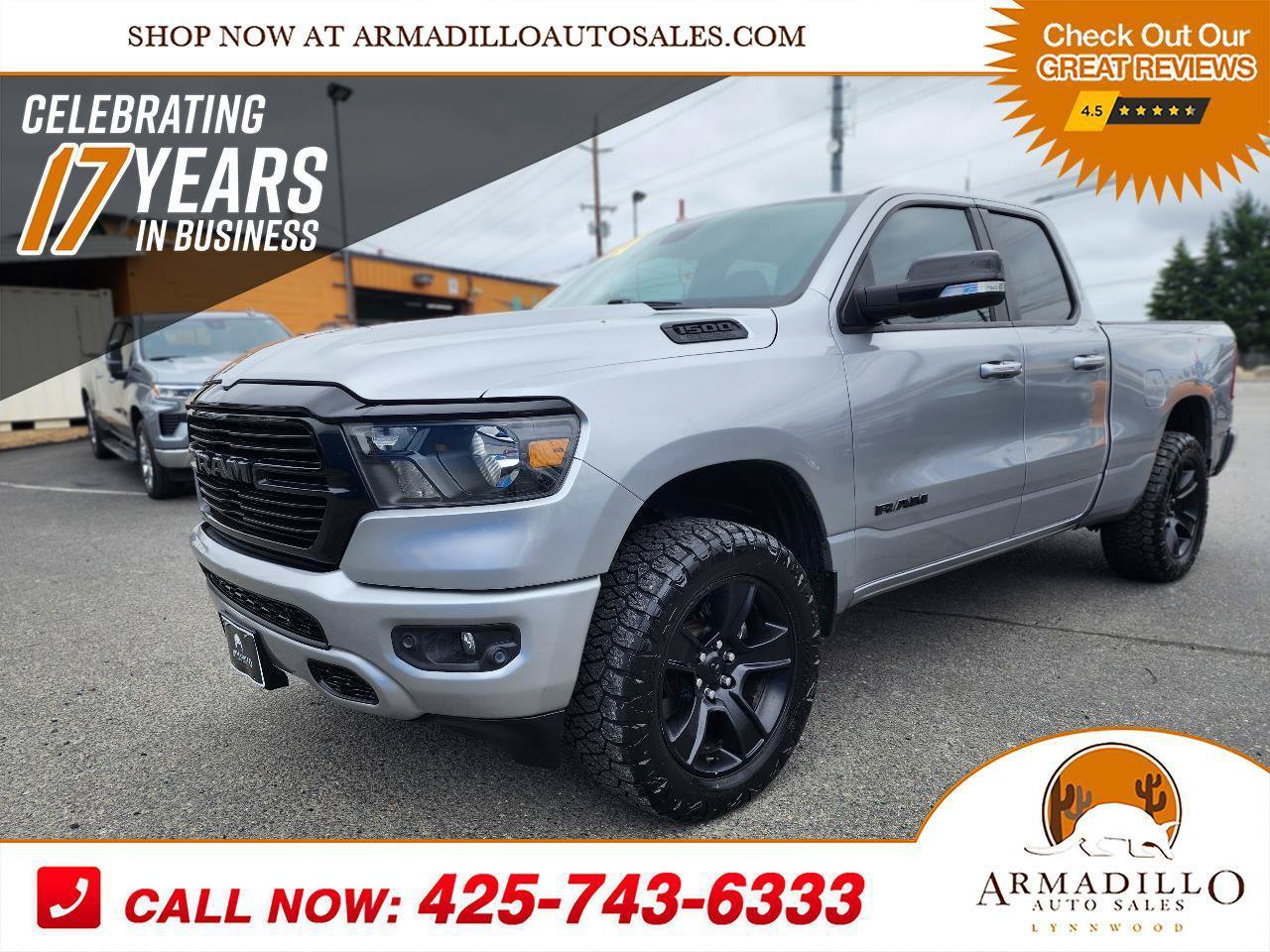 Used 2021 RAM 1500 Big Horn AWD/4WD image 1
