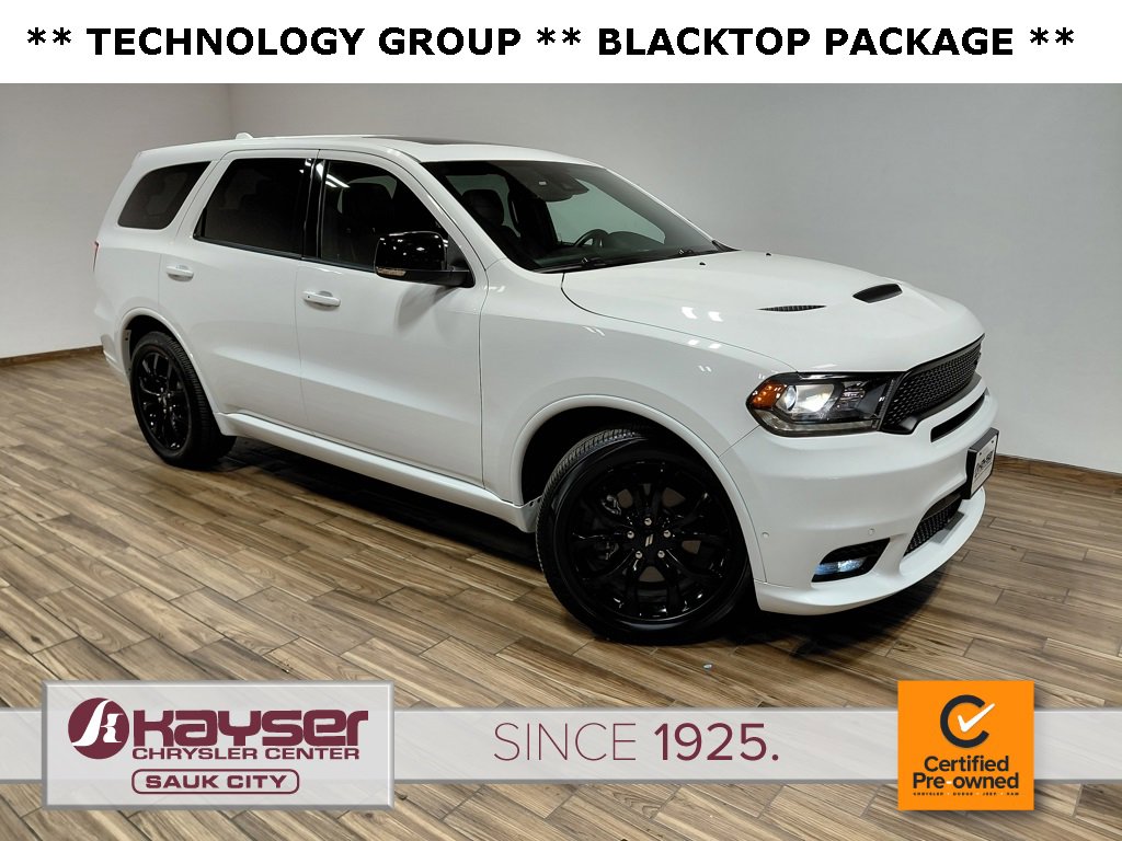 Certified 2019 Dodge Durango R/T w/ Technology Group
