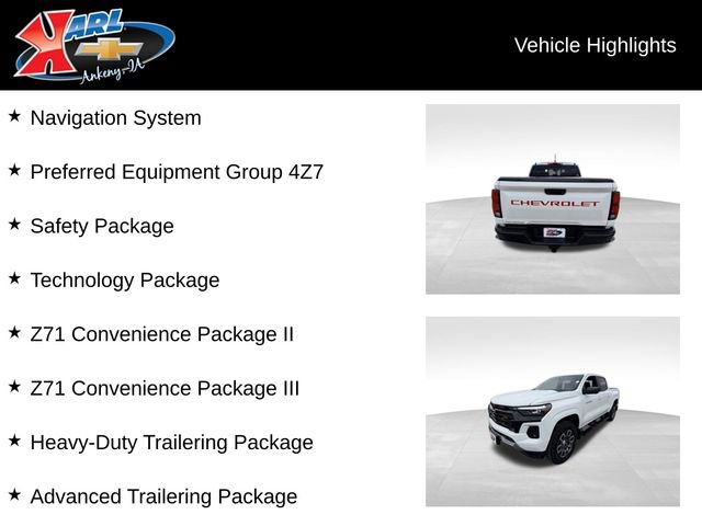 Used 2023 Chevrolet Colorado Z71 w/ Z71 Convenience Package 2 AWD/4WD image 2