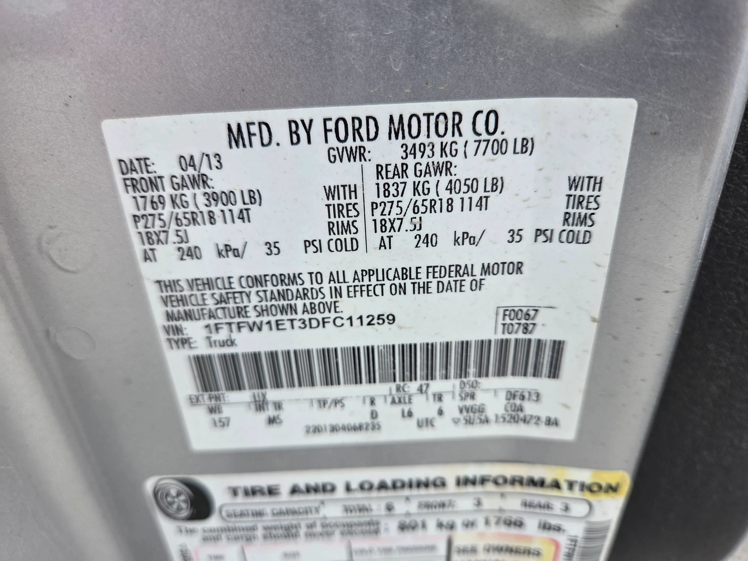 Used 2013 Ford F150 XLT w/ Luxury Equipment Group AWD/4WD image 16