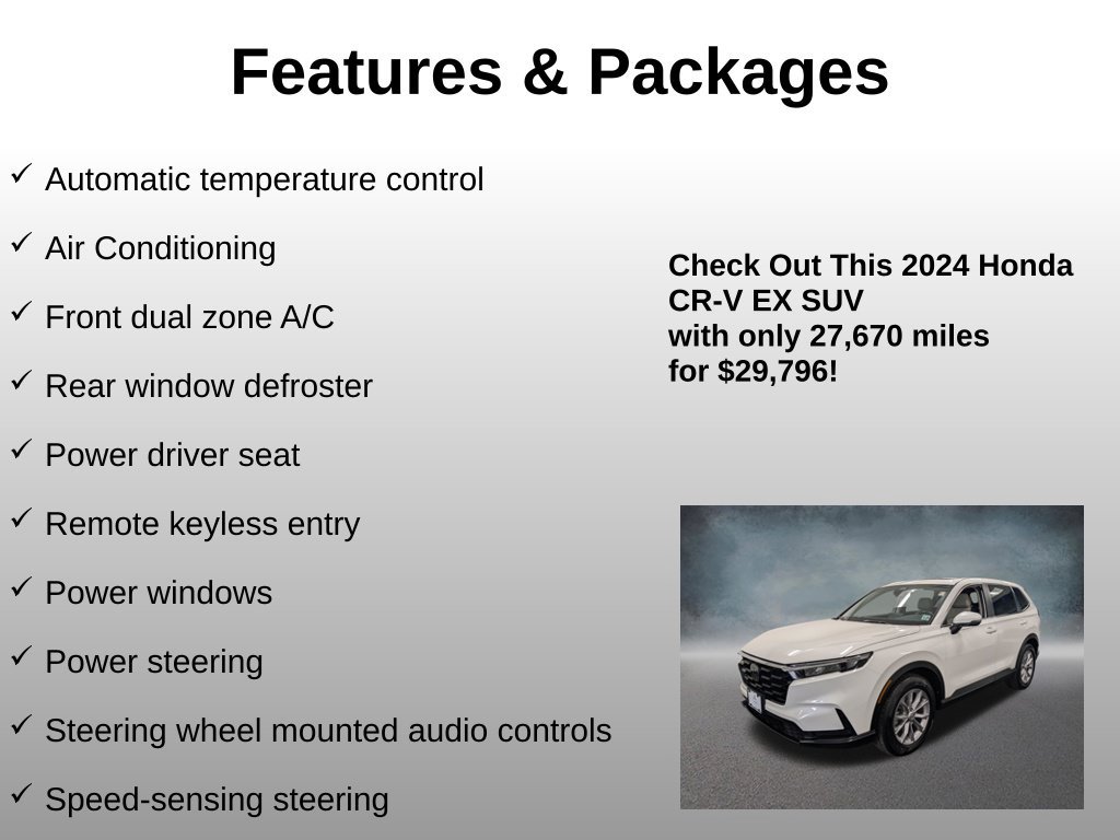 Used 2024 Honda CR-V EX image 8