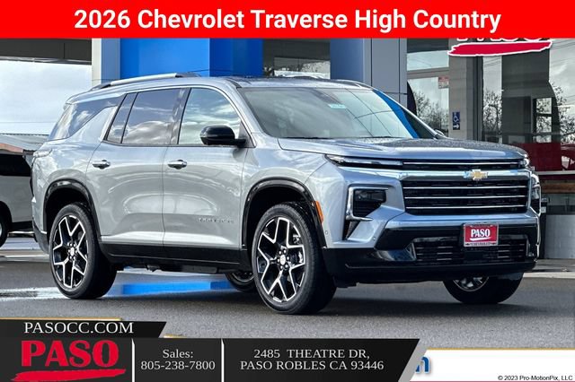 New 2026 Chevrolet Traverse High Country FWD image 1