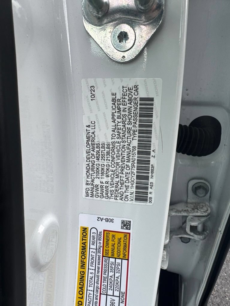 Certified 2024 Honda Accord Sport image 24