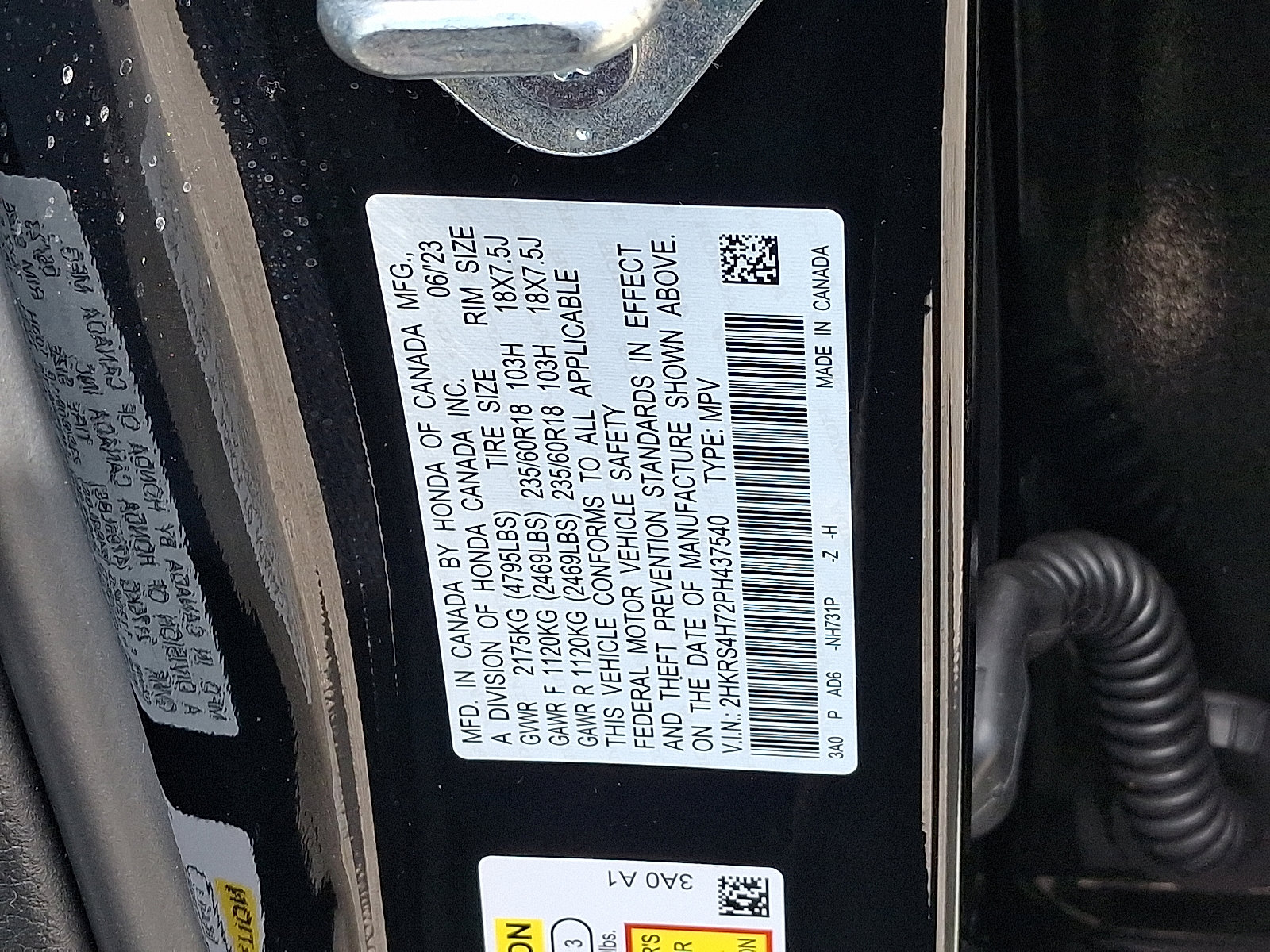 Certified 2023 Honda CR-V EX-L image 4