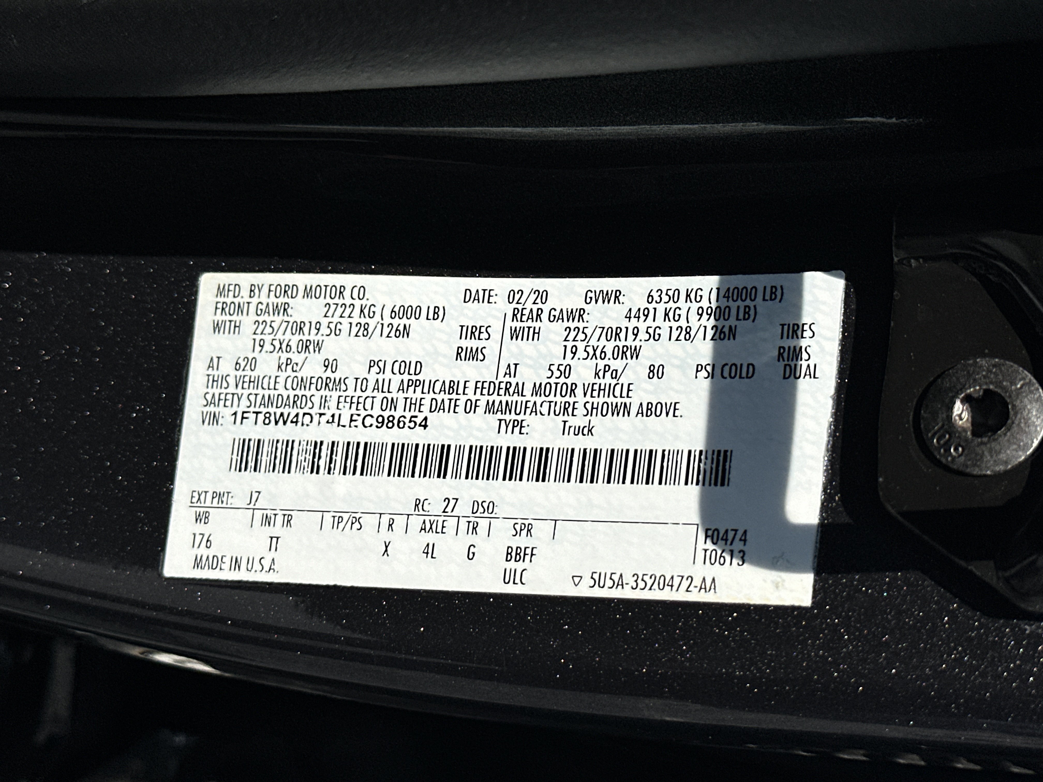 Used 2020 Ford F450 Limited w/ FX4 Off-Road Package AWD/4WD image 36