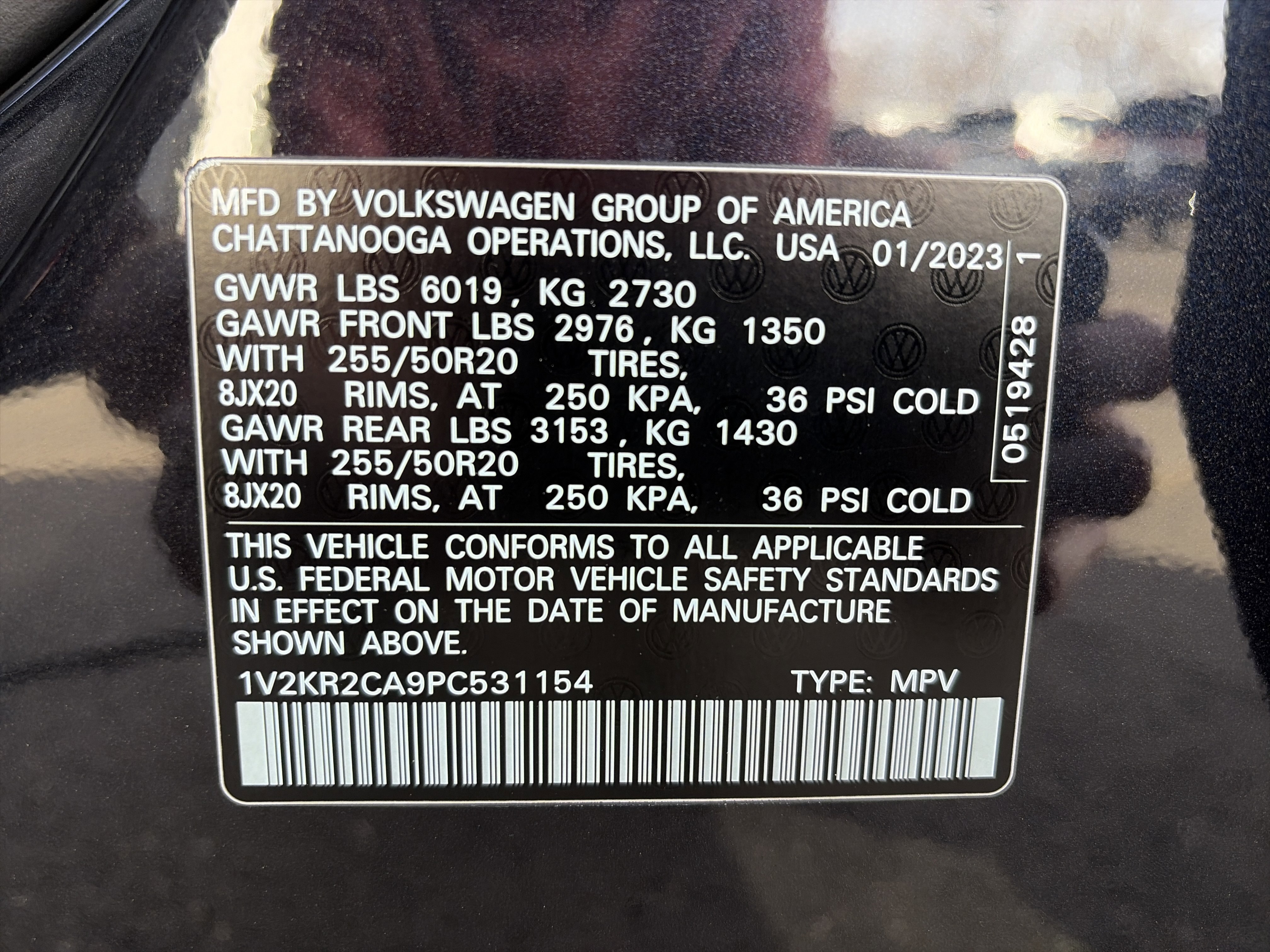 Used 2023 Volkswagen Atlas SE w/ Panoramic Sunroof Package image 33