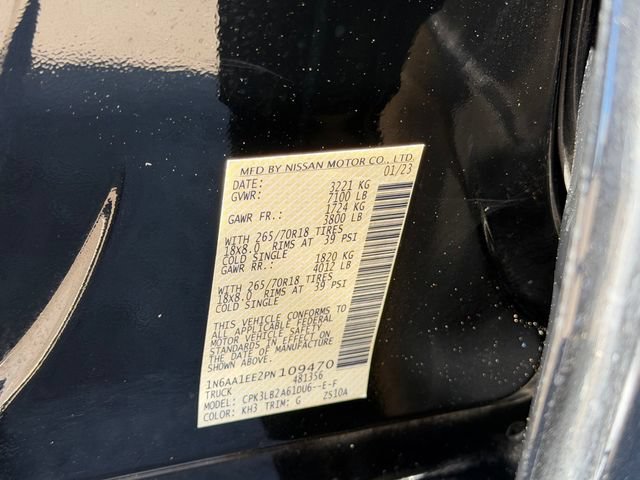 Certified 2023 Nissan Titan SV RWD image 28