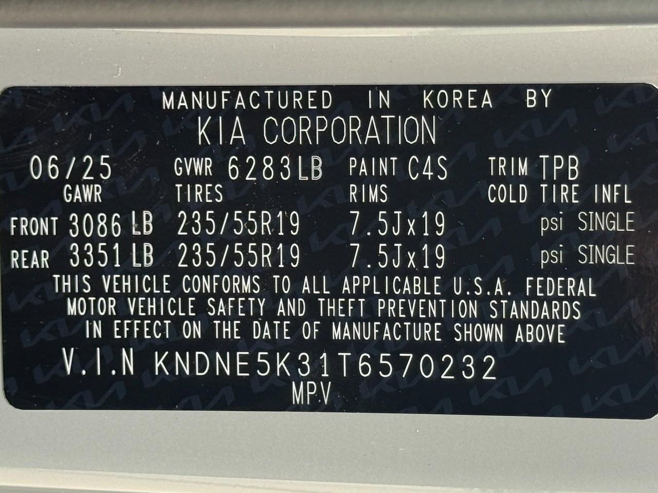 Certified 2026 Kia Carnival SX image 49