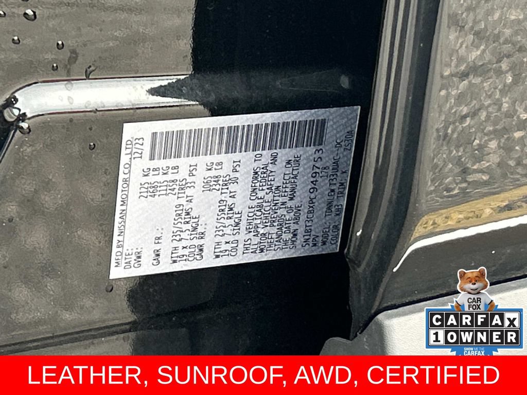 Certified 2023 Nissan Rogue SL AWD/4WD image 10