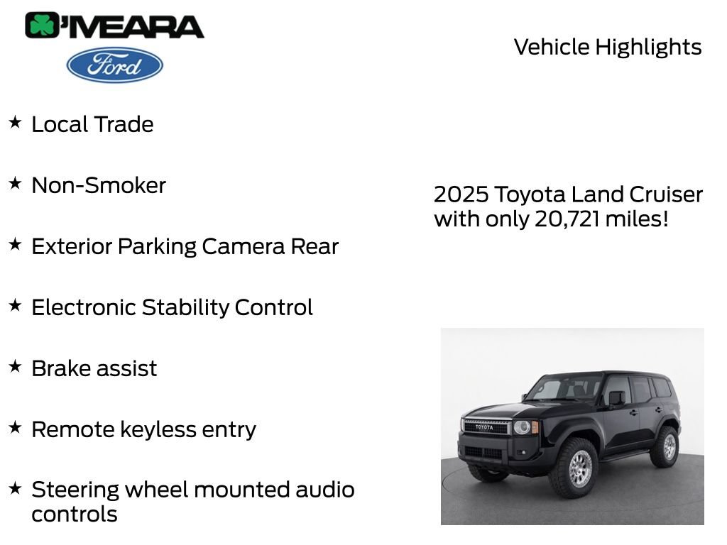 Used 2025 Toyota Land Cruiser 1958 AWD/4WD image 7