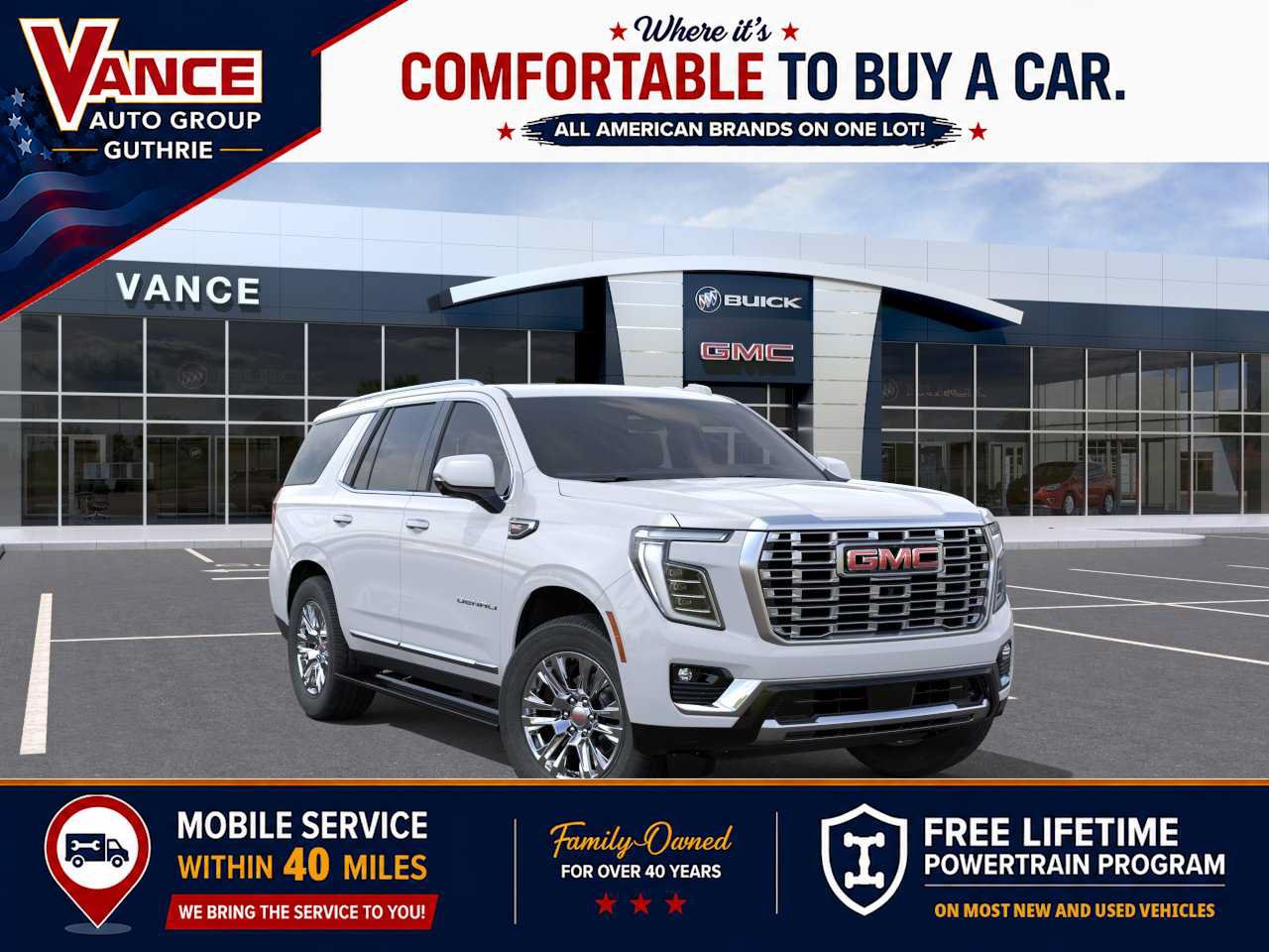 New 2027 GMC Yukon Denali w/ Sun & Power Step Package