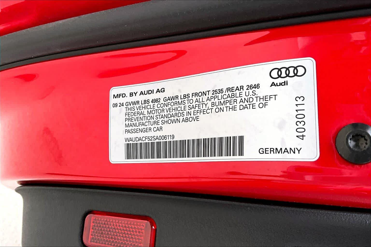 Used 2025 Audi A5 2.0T Premium Plus AWD/4WD image 35