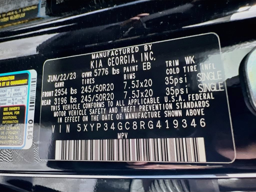 Certified 2024 Kia Telluride EX w/ EX Captain's Chair Package FWD image 5