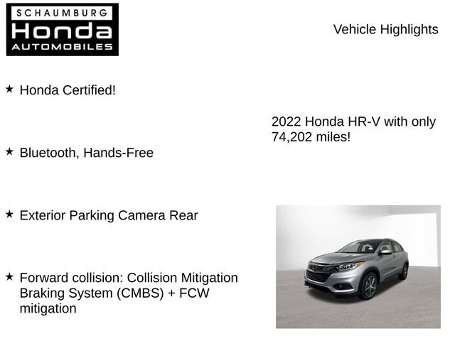 Certified 2022 Honda HR-V EX image 7