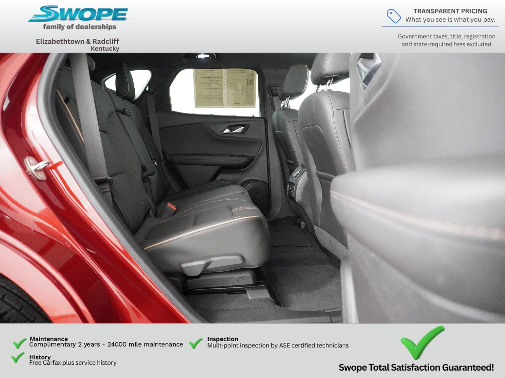 Used 2019 Chevrolet Blazer Premier w/ Sun and Wheels Package FWD image 9