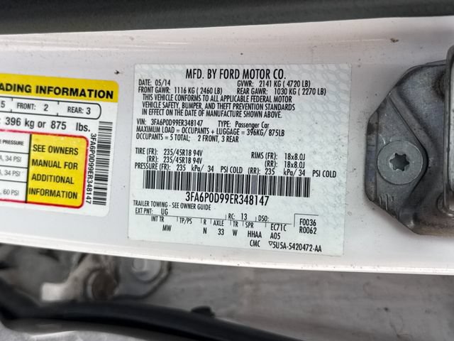 Used 2014 Ford Fusion Titanium AWD/4WD image 22