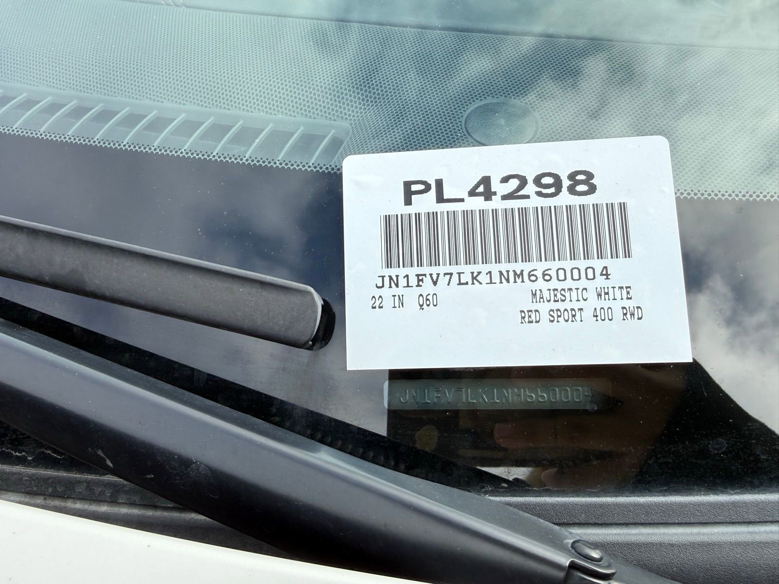 Used 2022 INFINITI Q60 Red Sport 400 w/ Cargo Package image 8