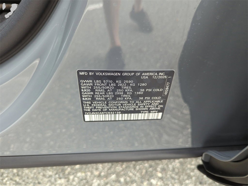 New 2026 Volkswagen Atlas SE image 43