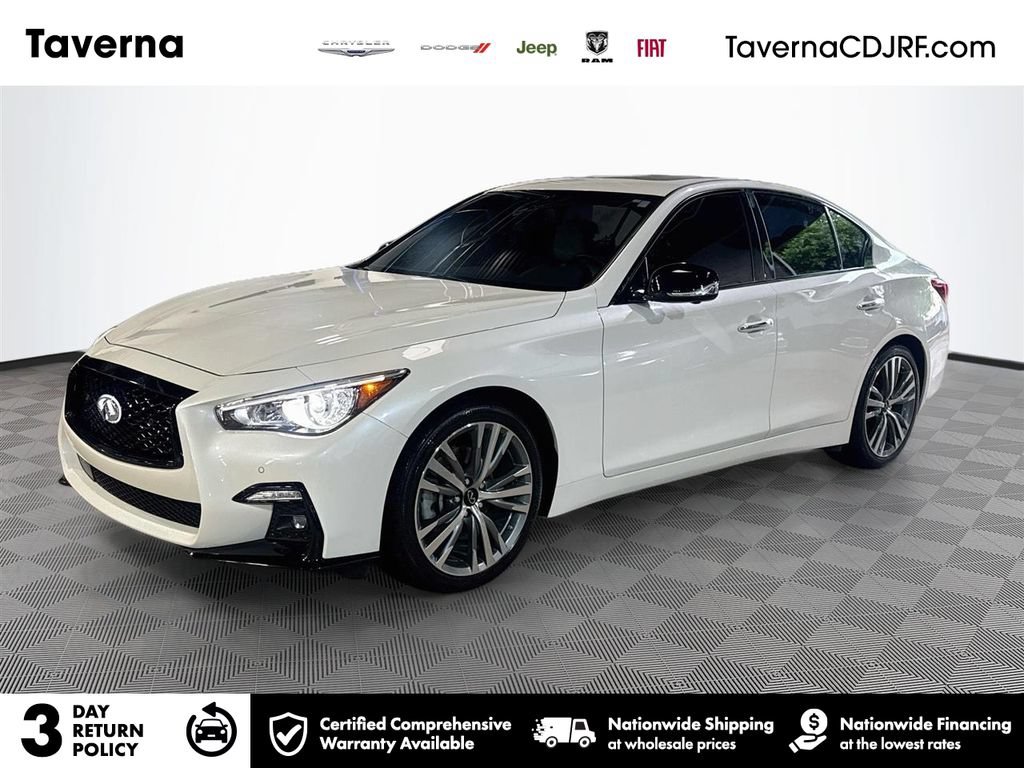 Used 2023 INFINITI Q50 Sensory