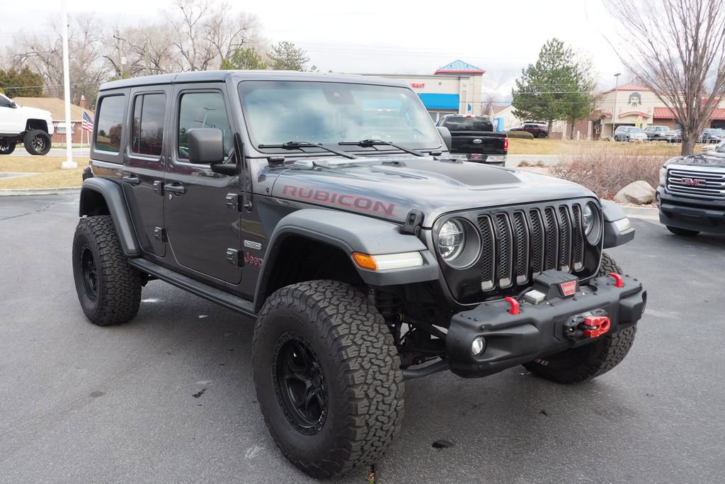 Used 2020 Jeep Wrangler Unlimited Rubicon w/ Quick Order Package 28Y Recon AWD/4WD image 3