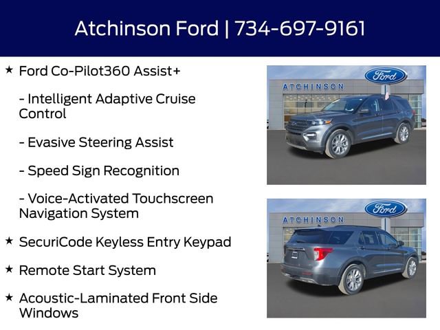 Certified 2023 Ford Explorer XLT w/ Equipment Group 202A image 16