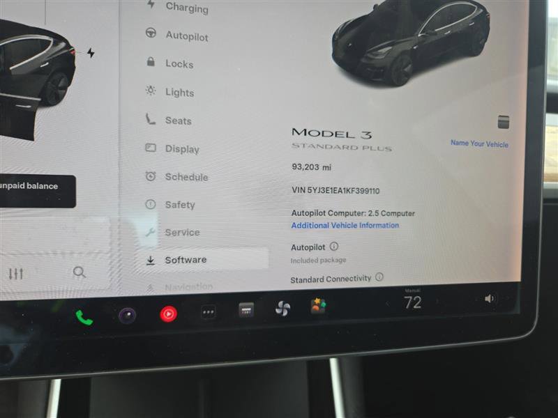 Used 2019 Tesla Model 3 Standard Range Plus image 4