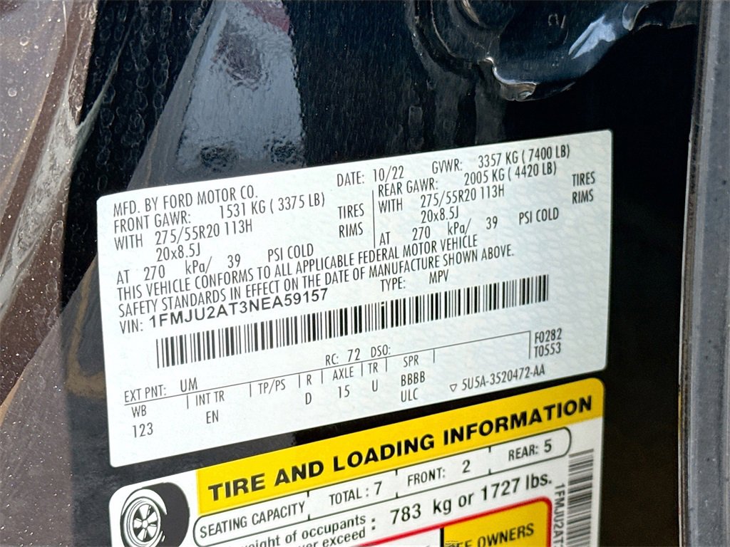 Used 2022 Ford Expedition Limited image 37