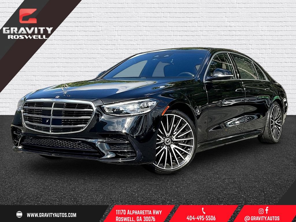 Used 2022 Mercedes-Benz S 500 4MATIC w/ AMG Line Package image 1