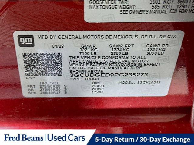 Certified 2023 Chevrolet Silverado 1500 LTZ w/ LTZ Premium Package AWD/4WD image 35