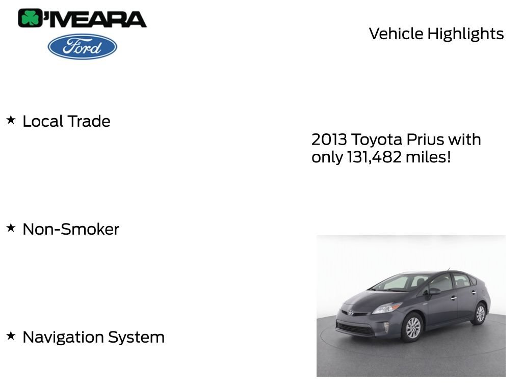 Used 2013 Toyota Prius Prime Plug-In Hybrid FWD image 7