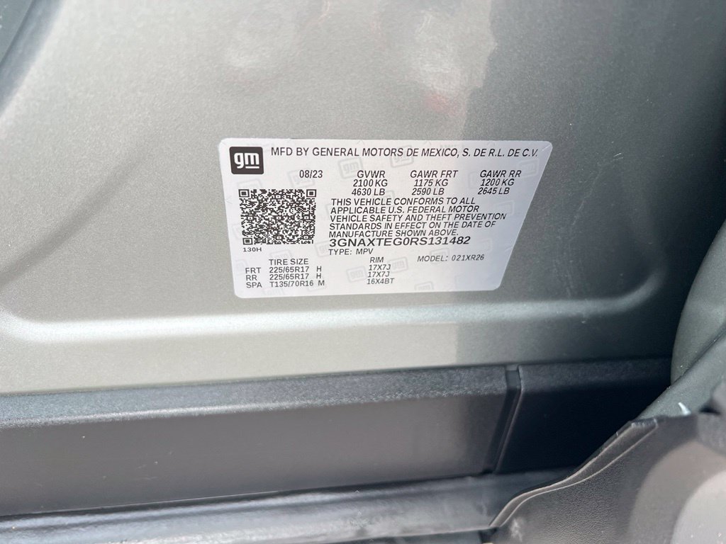 Used 2024 Chevrolet Equinox LT w/ LPO, Floor Liner Package AWD/4WD image 16