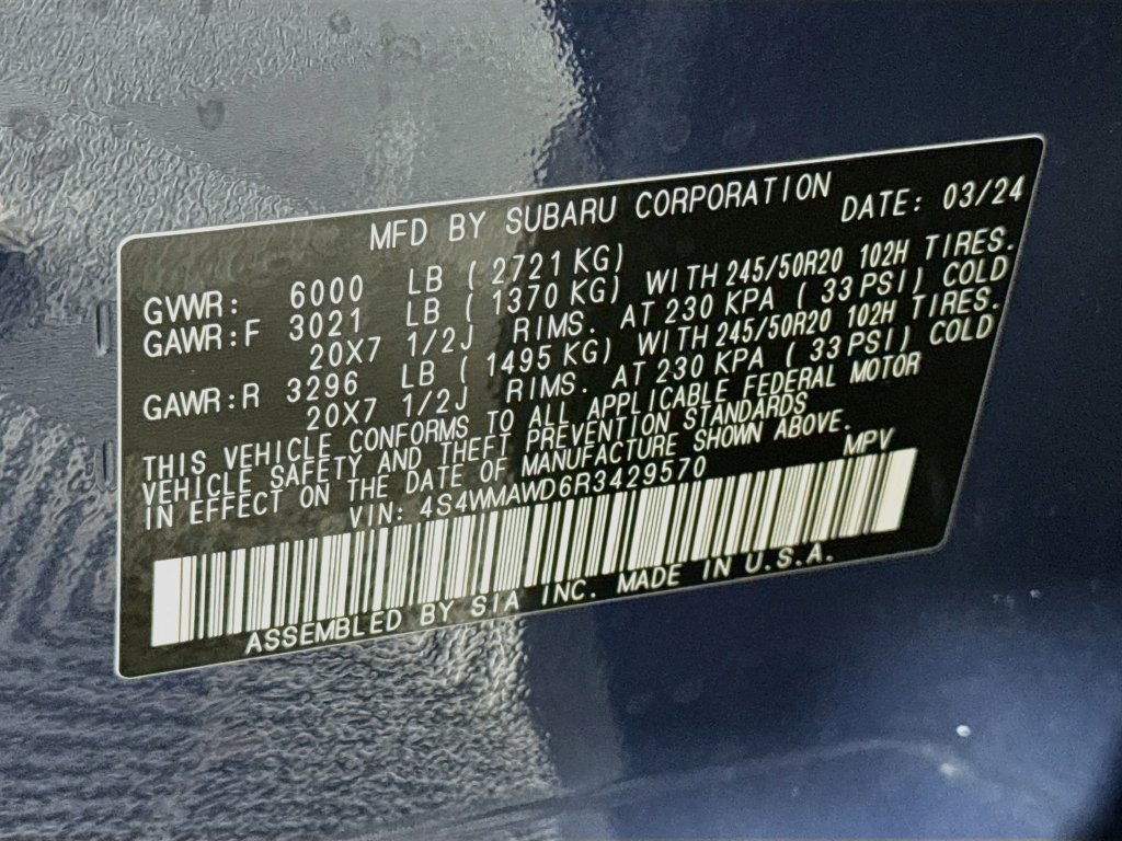 Used 2024 Subaru Ascent Touring AWD/4WD image 35