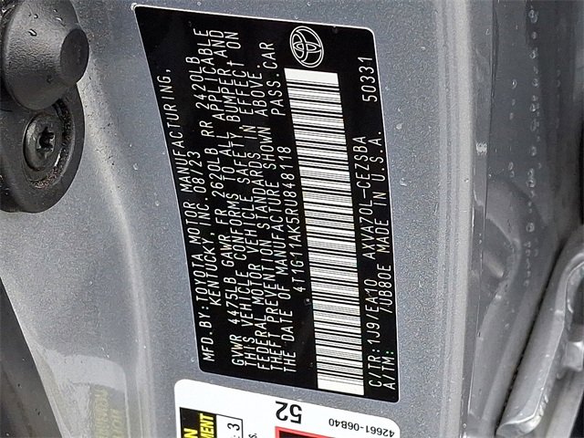 Certified 2024 Toyota Camry SE image 26