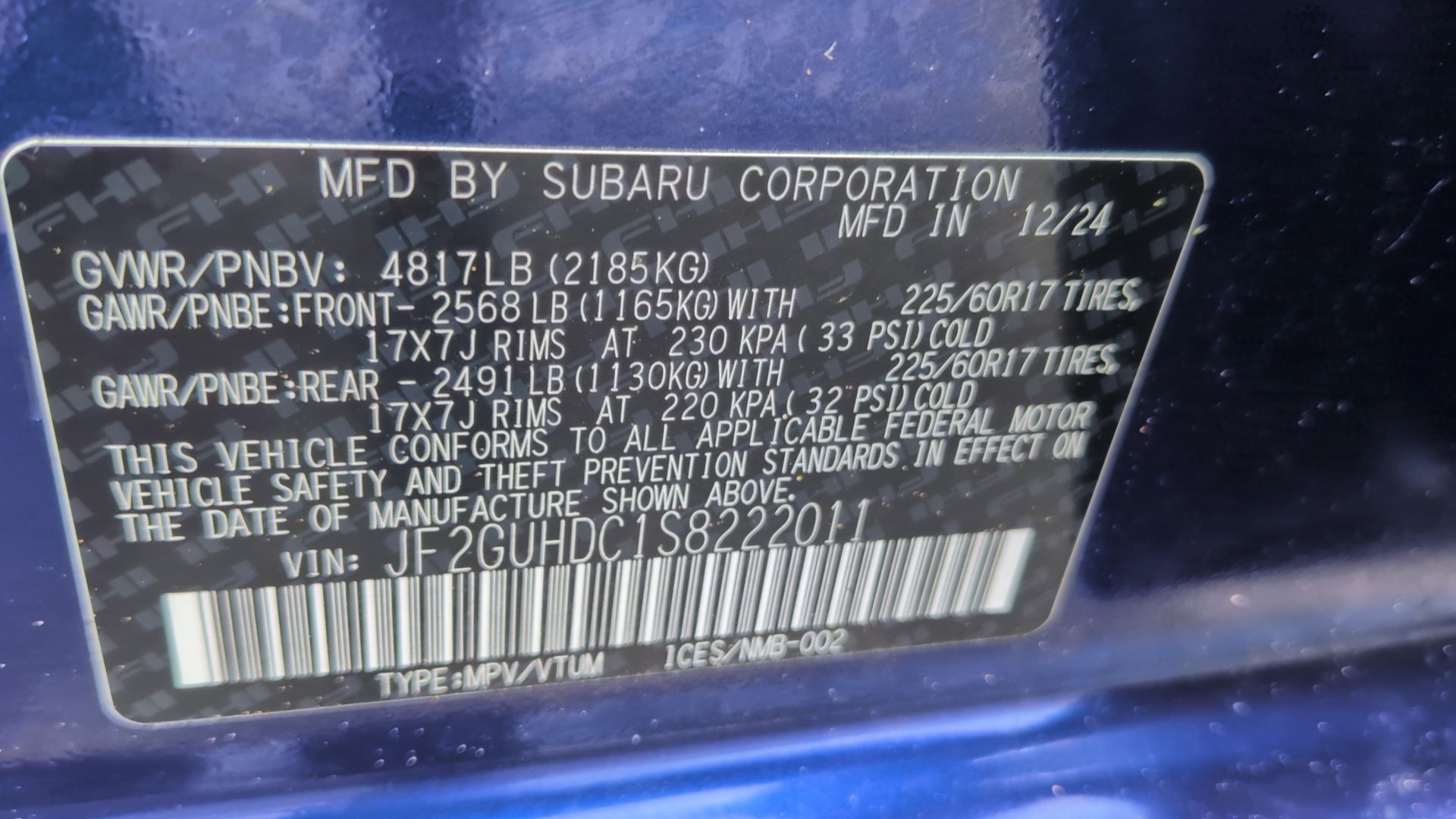 Used 2025 Subaru Crosstrek 2.0i Premium AWD/4WD image 34