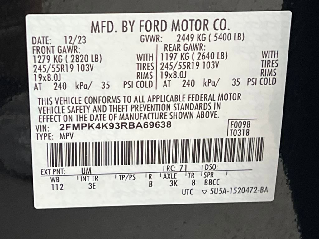 Used 2024 Ford Edge Titanium AWD/4WD image 64