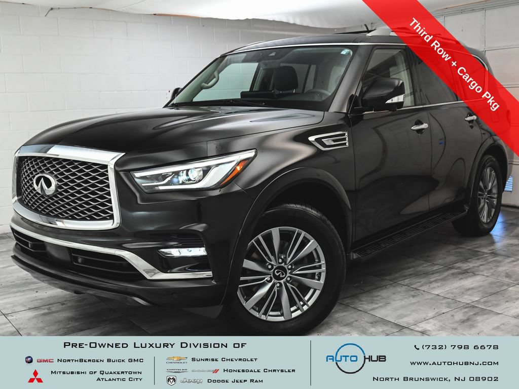 Used 2023 INFINITI QX80 Luxe w/ Cargo Package