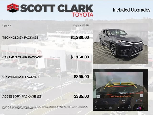 Used 2025 Lexus TX 350 FWD w/ Technology Package image 8