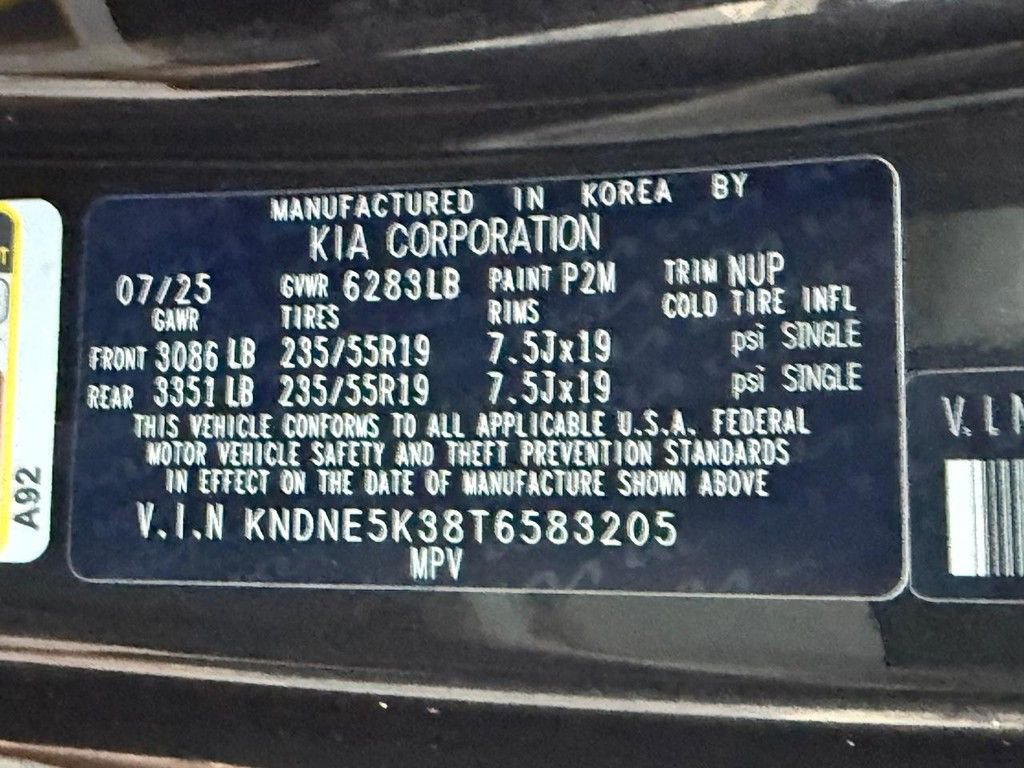 New 2026 Kia Carnival SX image 22