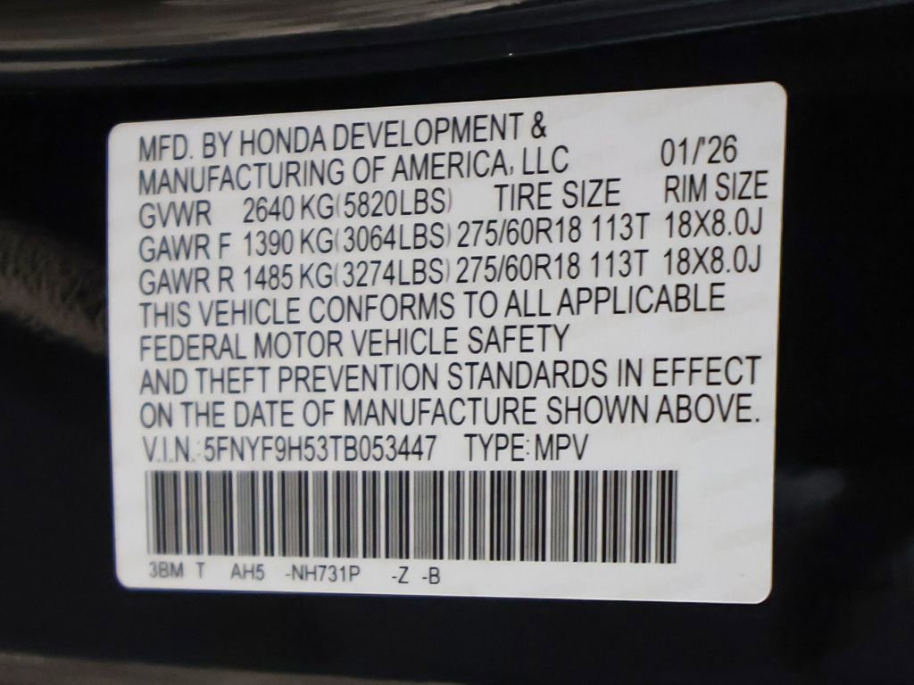 New 2026 Honda Passport TrailSport image 22