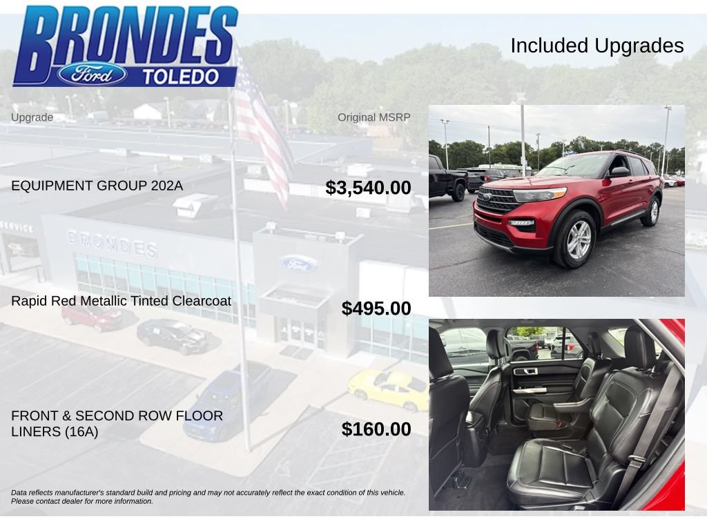 Used 2024 Ford Explorer XLT w/ Equipment Group 202A AWD/4WD image 6