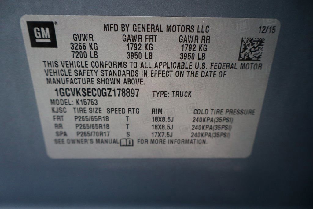 Used 2016 Chevrolet Silverado 1500 LTZ w/ LTZ Plus Package image 35