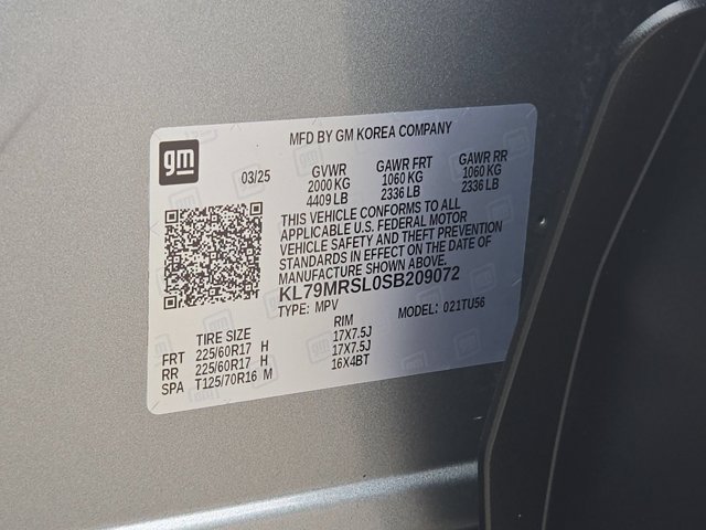 Used 2025 Chevrolet TrailBlazer LT AWD/4WD image 33
