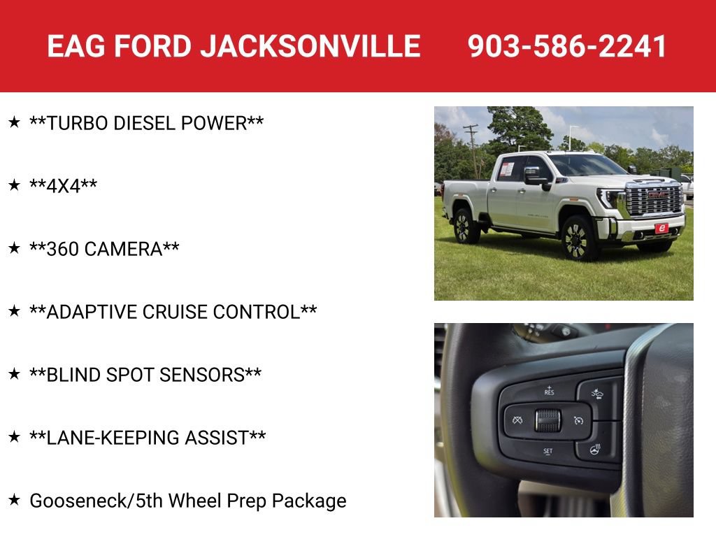 Used 2024 GMC Sierra 2500 Denali w/ Denali Reserve Package AWD/4WD image 8