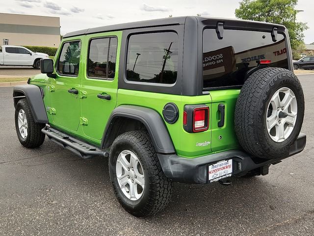 Used 2018 Jeep Wrangler Unlimited Sport S AWD/4WD image 3
