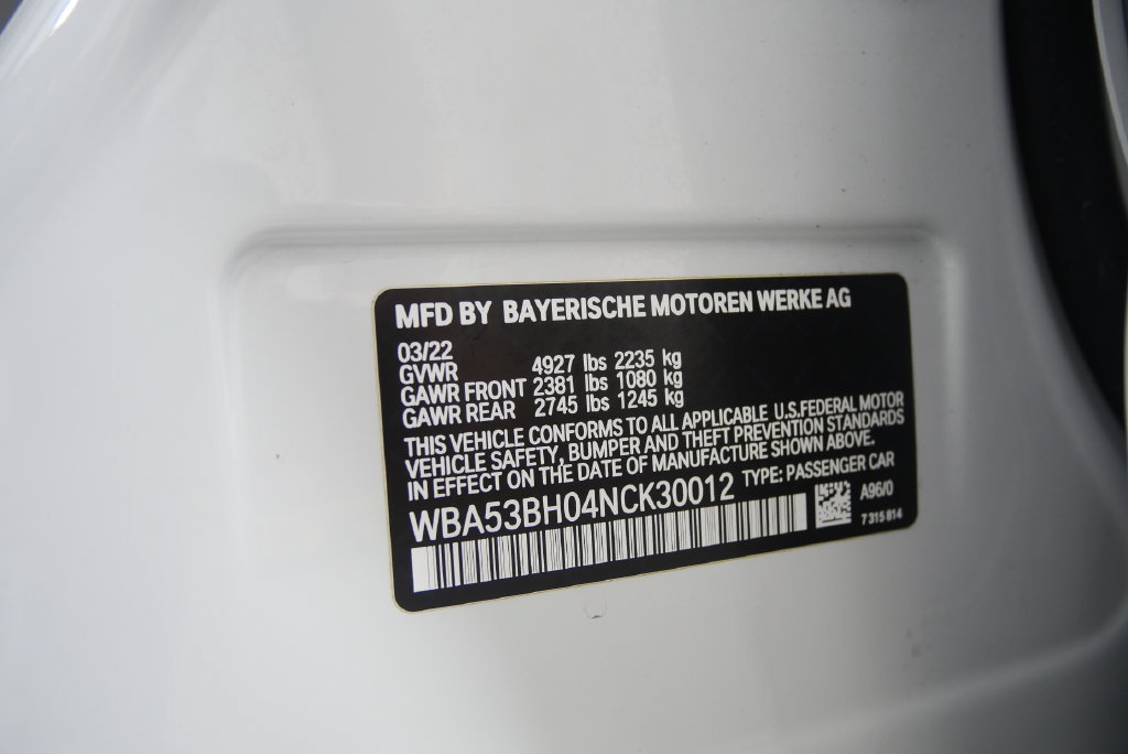 Used 2022 BMW 530i RWD image 28