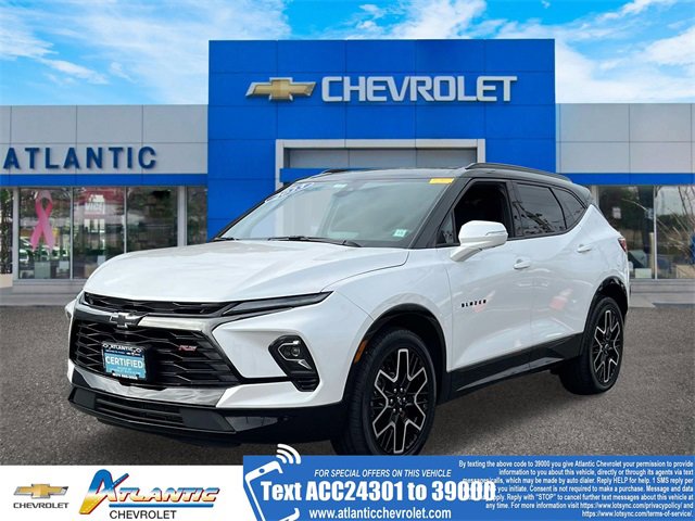 Certified 2023 Chevrolet Blazer RS w/ Driver Confidence II Package