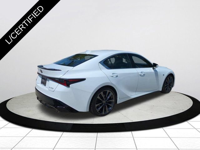 Certified 2021 Lexus IS 350 F Sport w/ Navigation Package RWD image 4