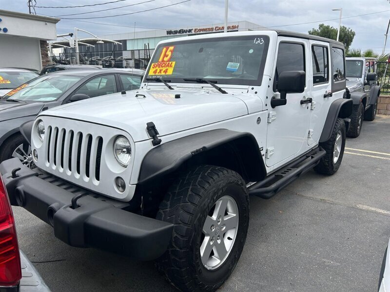 Used 2015 Jeep Wrangler Unlimited Sport w/ Quick Order Package 24S AWD/4WD image 33