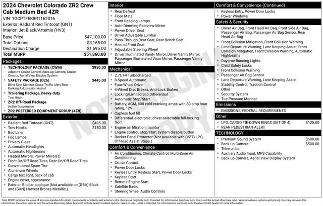 Used 2024 Chevrolet Colorado ZR2 w/ Technology Package video 2